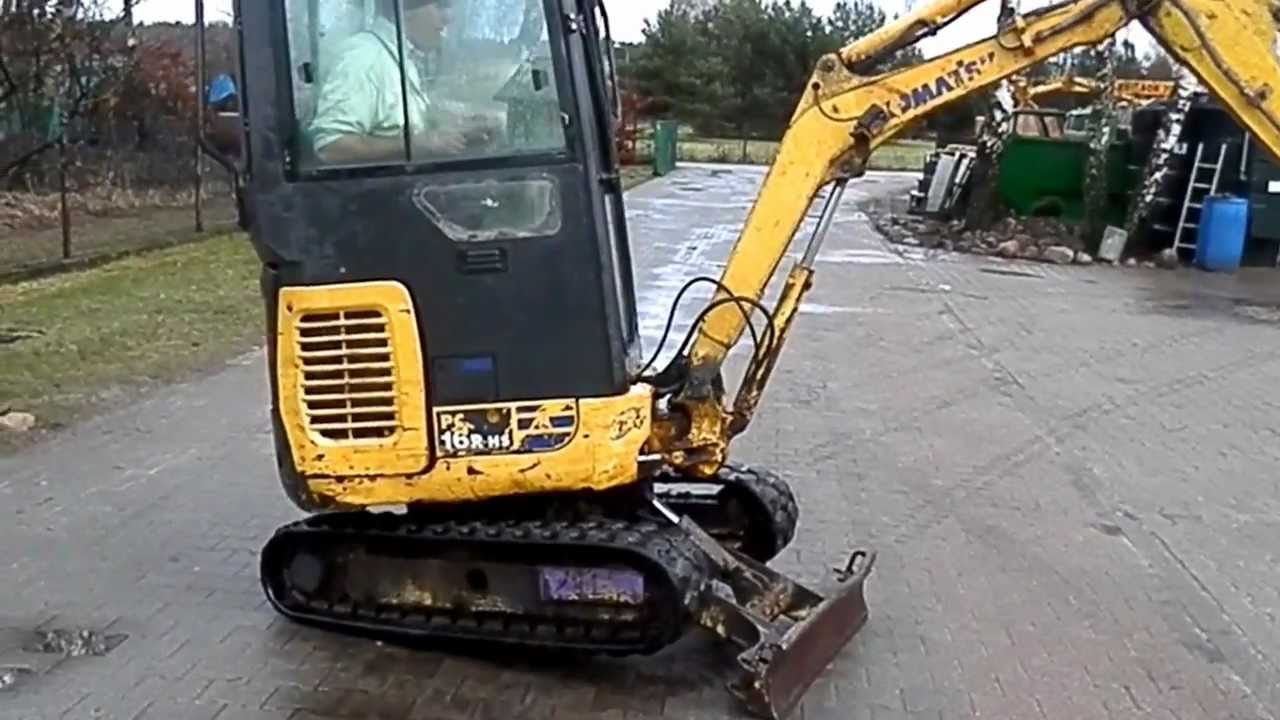 PC 16R2 KOMATSU części zamienne